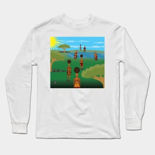 Igbo art Long Sleeve T-Shirt